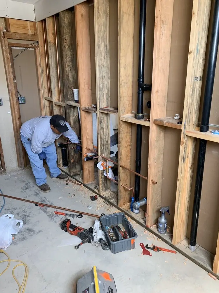 Commercial rough-in plumbing for Commercial Plumbing in Fort Worth